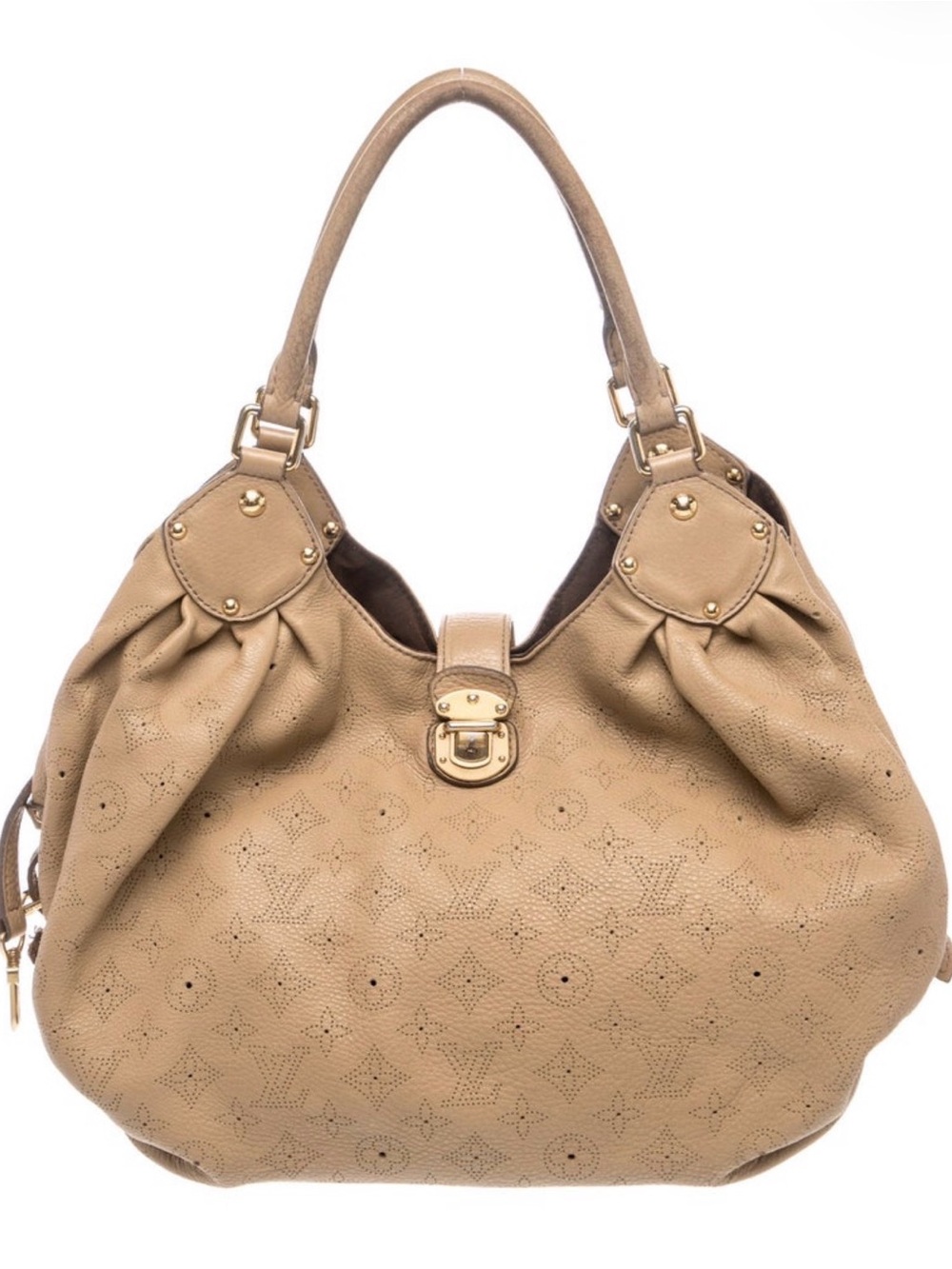 Louis Vuitton Mahina leather L Hobo